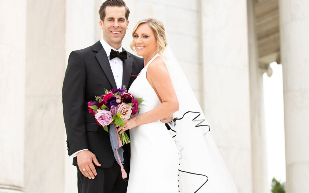 CNN’S JESSICA SCHNEIDER MARRIES FIANCÉ ADAM HARRISON IN WASHINGTON D.C. WEDDING