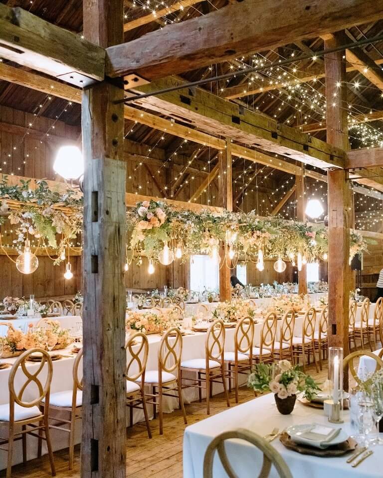 Abby Garden Floral wedding flower table arrangement