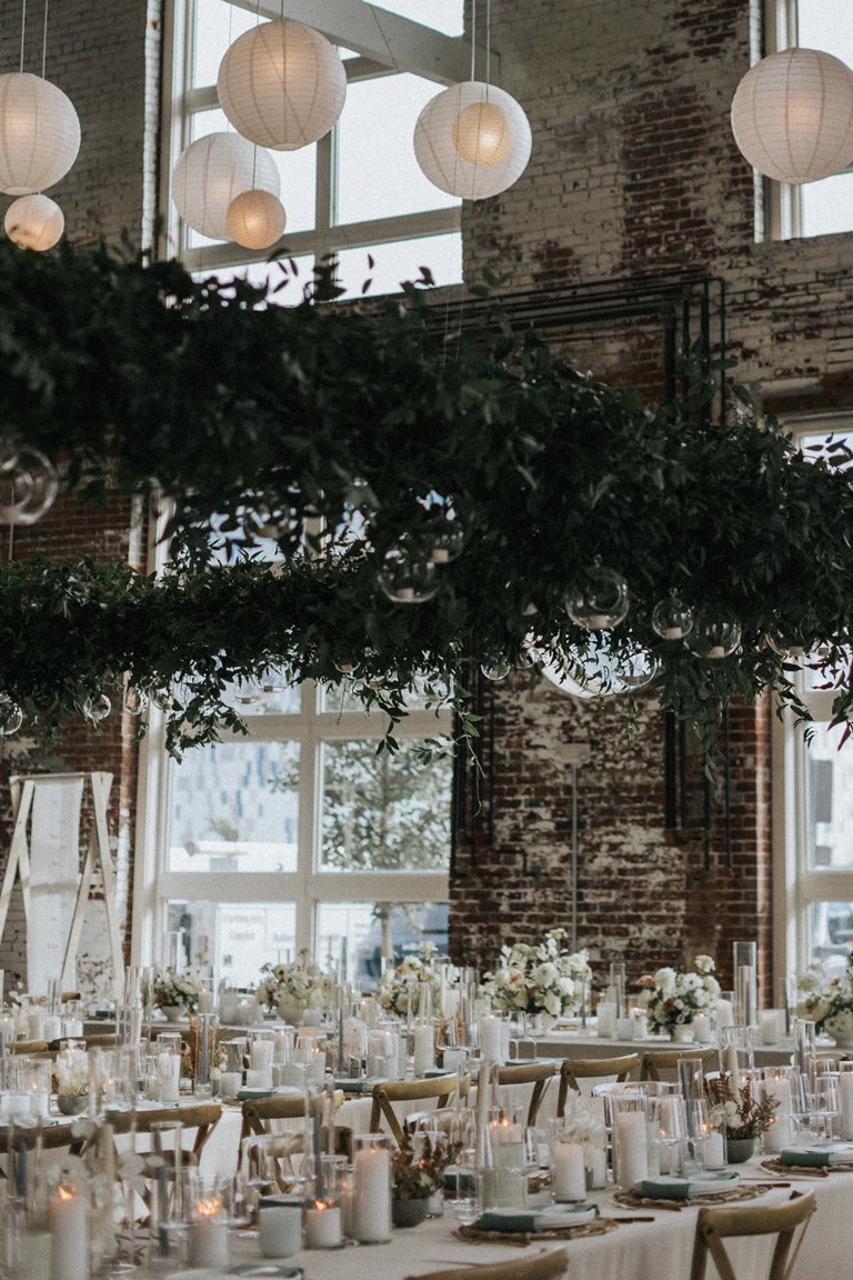 Abby Garden Floral wedding flower table arrangement